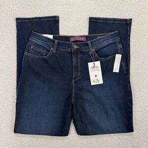 Gloria Vanderbilt Amanda Tapered Women's 12 Short (32x29) NWT Minimalist Stretch